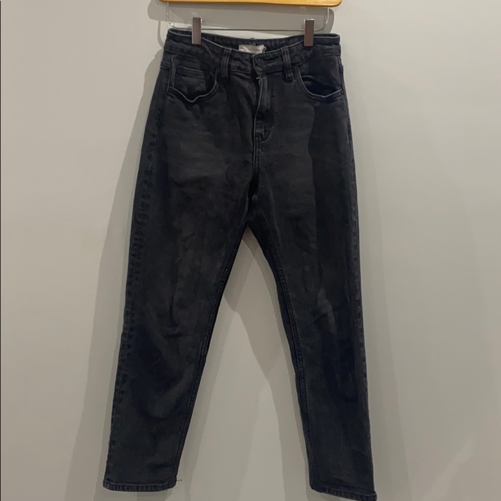Boyfriend jeans black wash